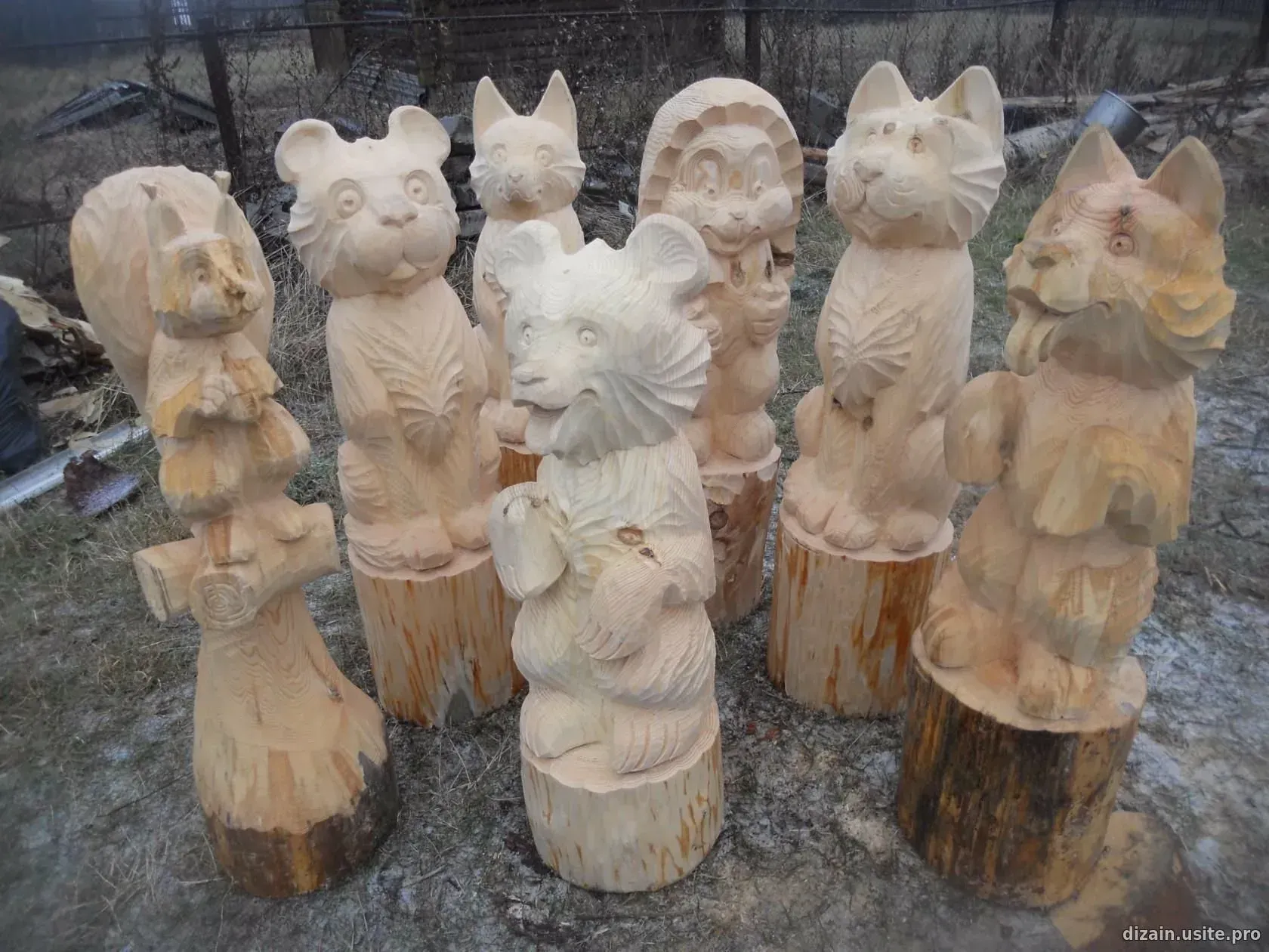 Сувениры из дерева: от ложек до скульптур