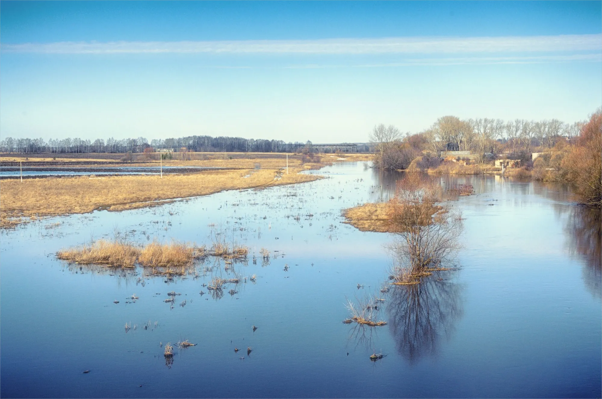 Весенние разливы рек в Новгородской области: лучшие виды и фото точки