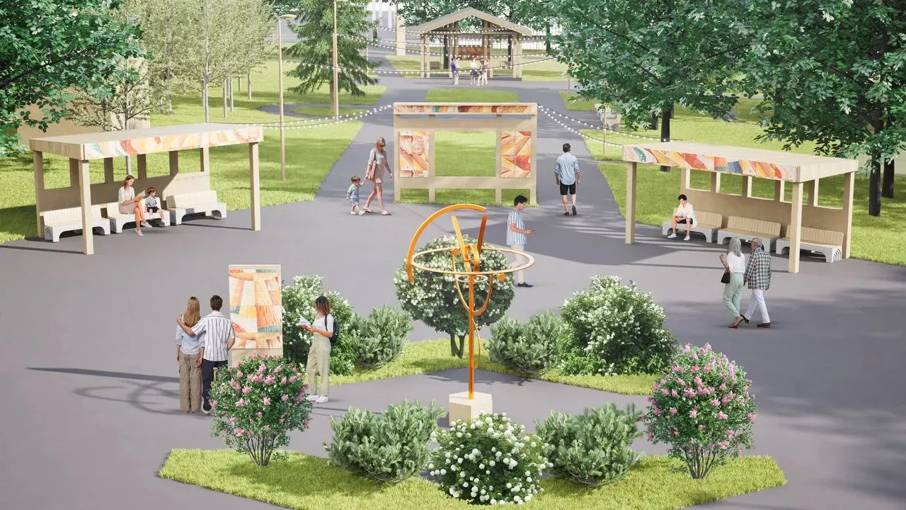 Новые парки и скверы Тулы: благоустройство городской среды в 2025 году