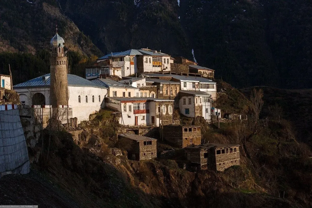 Цахур — аул с уникальной архитектурой и языком