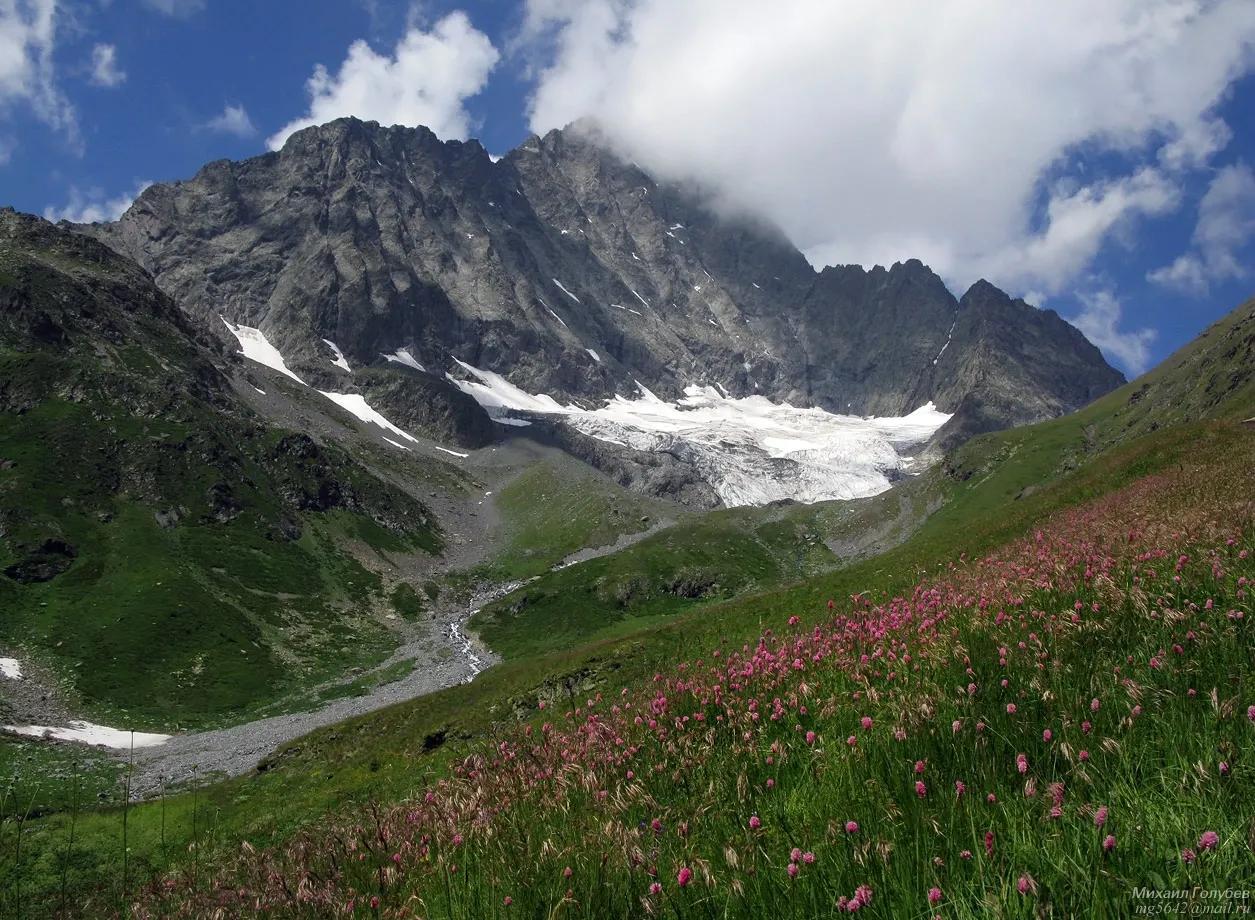 Ледники Карачаево-Черкесии: Марухский, Джанхотский, Ак-Таш