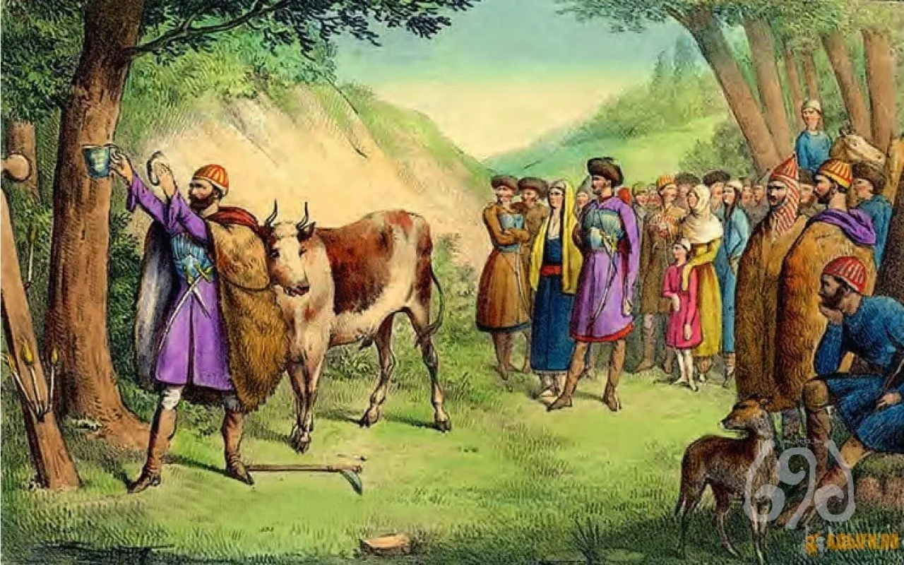 Священные рощи и деревья в традициях карачаевцев