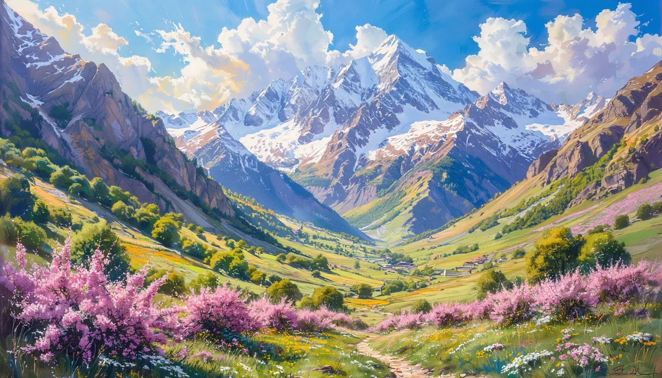 Весна в Дагестане: пробуждение гор и цветение садов