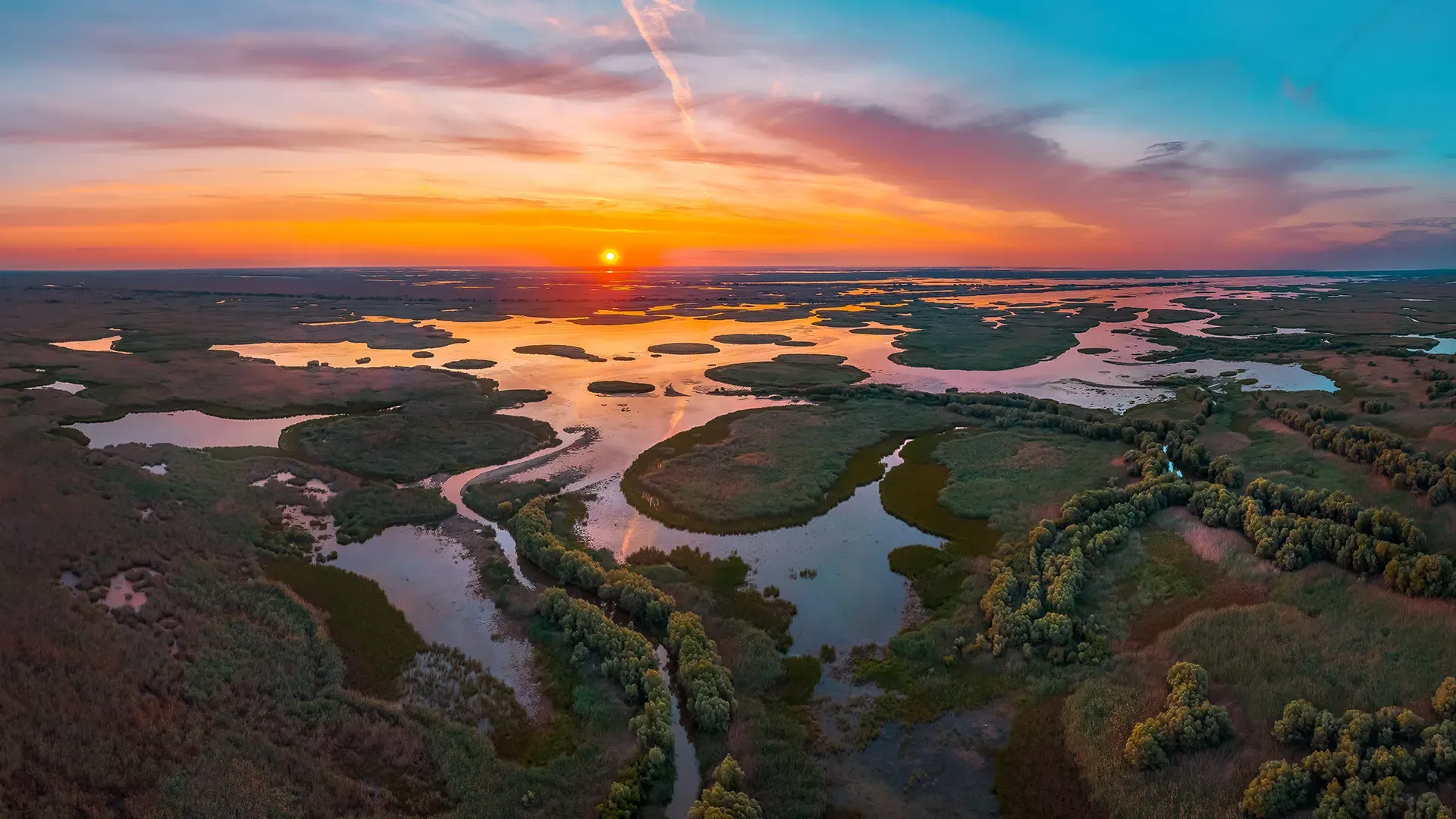 Дельта Волги в Астраханской области: уникальный природный заповедник России
