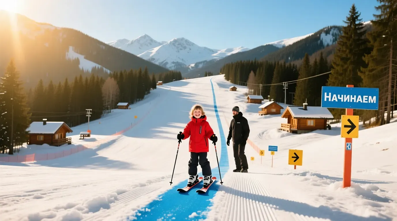 Горнолыжные курорты для начинающих: как выбрать первый склон и не разочароваться + СОВЕТЫ