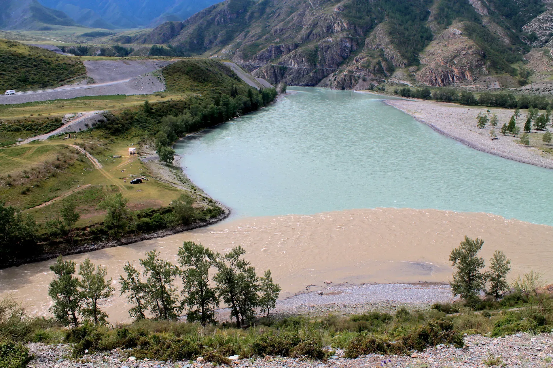 Река Катунь: от истока у Белухи до слияния с Бией