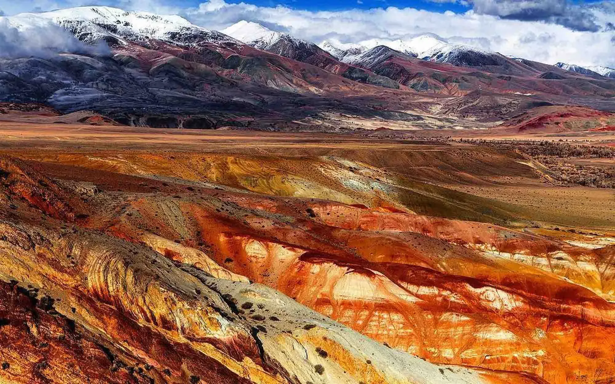 Алтайский Марс: марсианские пейзажи долины Кызыл-Чин