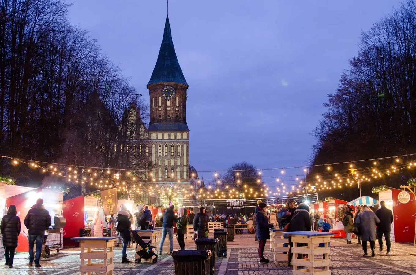 Новый год и рождественские каникулы в Калининграде